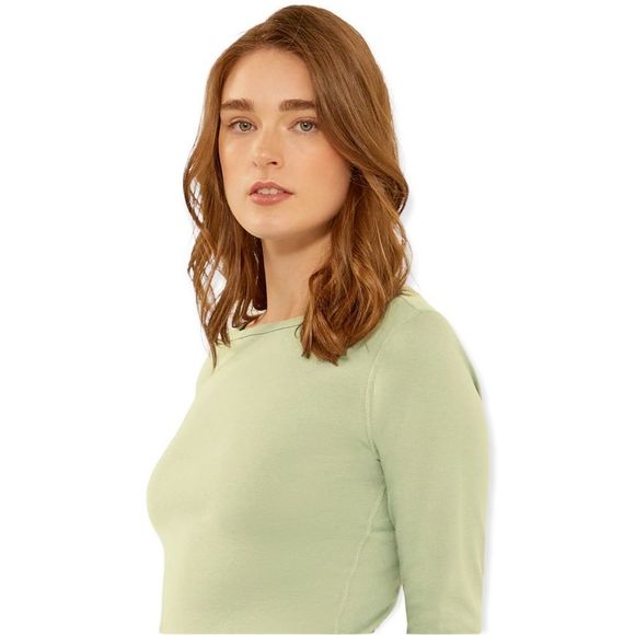 Essential Heritage Knit British Tee in Laurel Green - Picture 2 of 4